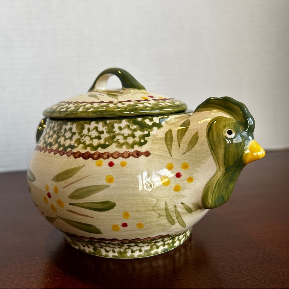 Temp-tations Presentation Ovenware by Tara Old World Green Mini Baker/Casserole